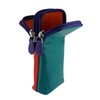 Hide and Sleek Multi-Coloured Soft Leather Double Spectacle Glasses Case