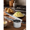 Potato Ricer, Heavy Duty Stainless Steel Potato Masher and Ricer