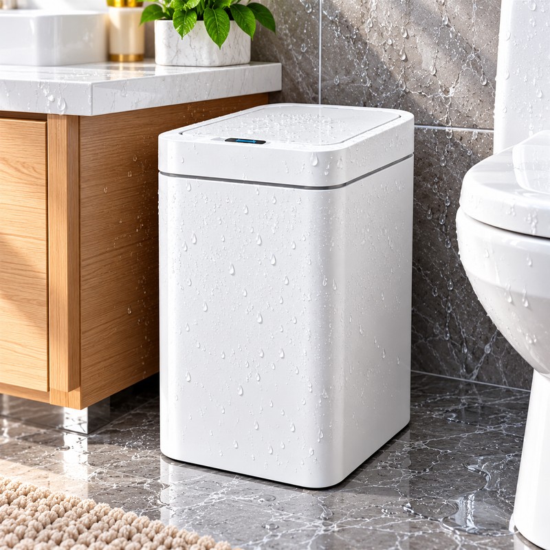 15L Touchless Trash Can for Home – Automatic Sensor Lid