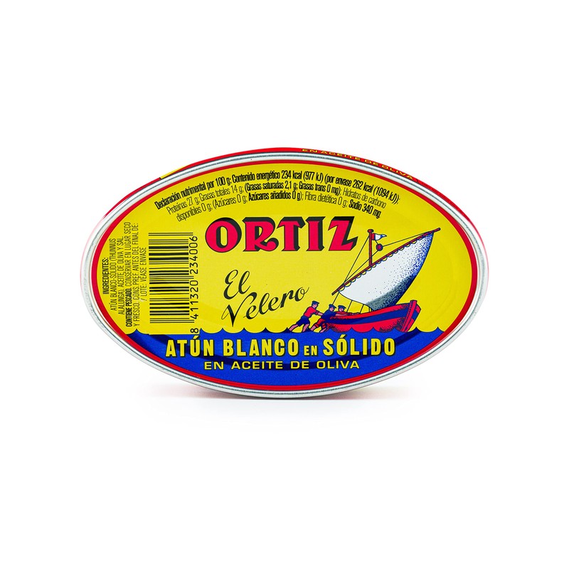 Ortiz Atún Blanco en Aceite de Oliva, 112 g