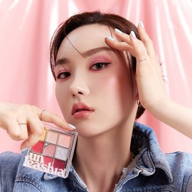 Unlishia Glitterpedia Eye Palette - Nº5 All of Dusty Rose / 언리시아 글리터피디아 아이 팔레트 - Nº5 올 오브 더스티로즈