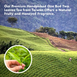 Le Foöd 8 Packs Chia Bubble Milk Tea Powder Mix Kit Clean Label Drink Healthy Instant Bubble Tea Alternative Choice for Bubble Pearl Taiwanese Tea Instant Bubble Alternative Oriental Beauty Tea