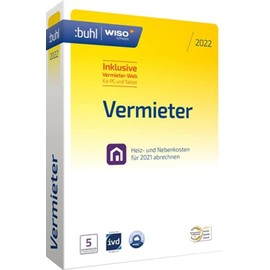 WISO Vermieter 2022 - Neben- und Heizkostenabrechnung für das Jahr 2021 korrekt abrechnen | Box inkl. CD