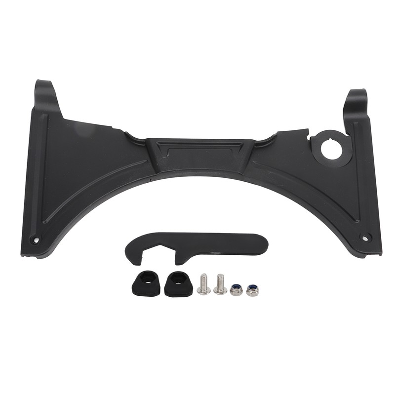 Forkshield Updraft Deflector Shockproof Black Motorcycle Airflow Wind Deflector Fit