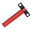 T Square Aluminum Alloy Carpenter Square Ruler Clear Scale Scriber