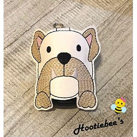 Bulldog Hand Sanitizer Holder And/Or Lip Balm Holder
