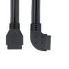 Micro SATA Cables Left Angled 90 Degree USB 3.0 Motherboard