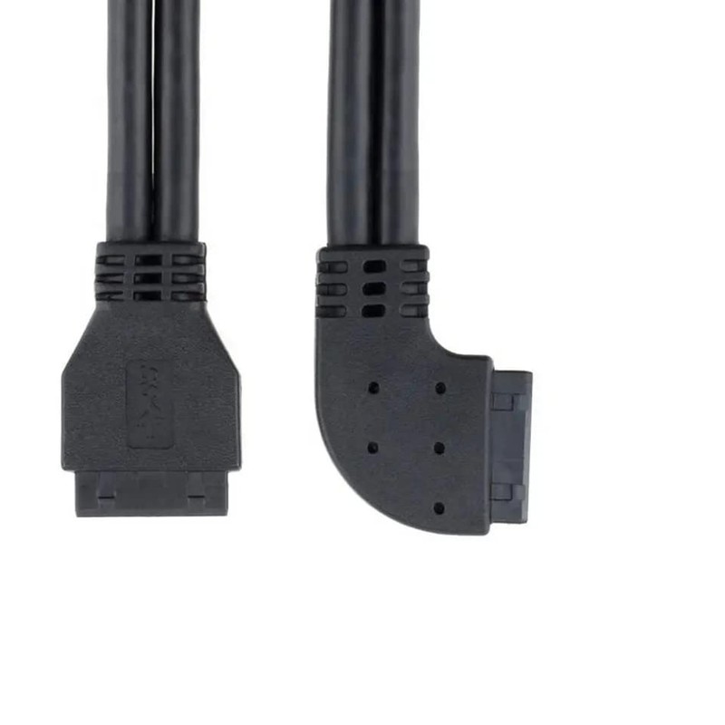 Micro SATA Cables Left Angled 90 Degree USB 3.0 Motherboard