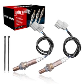 UNITHUB Oxygen Sensor Upstream + Downstream 2344011 2344098 Compatible for Honda CRV Civic 1997 1998 1999 2000 2001 (Set of 2)