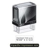 Scanned Self-Inking Stamp – 9/16" x 1-1/2" Impression | Office