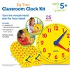 Learning Resources Classroom Clock Kit - Preschool Must Have, Teaching