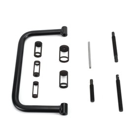 MOCA 10 Pcs Valve Spring Compressor Tools Automotive Tool C Clamp Service Set, Valve Spring Compressor, Auto Compression Clamp Tool Service Kit for ATV, Car, Motorcycle