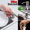 Dolores Dispensador Jabon Universa Para Fregadero Cocina Acero Inoxi