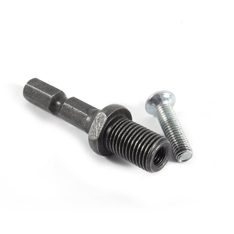 Electric Hammer Drill Chuck Adapter, Hex Shank Adapter, 3/8"-24UNF with