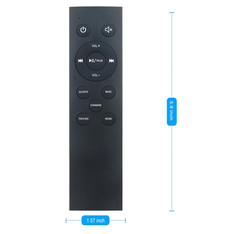 Replacement Remote Control Applicable for Insignia NS-HTSB22 NS-SBAR21F20 Soundbar Home