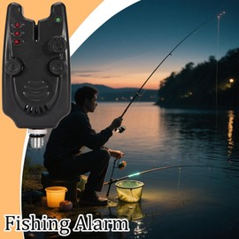 Fishing Bell | Smart Wireless Fishing Alarm with LED,Visual Sound Alert Waterproof Fish Tackle for Carp Night Sea Boat Pier Ice Kayak Bank