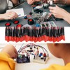 50pcs 12V Pre-wired 5mm LED Light Emitting Diodes, Red