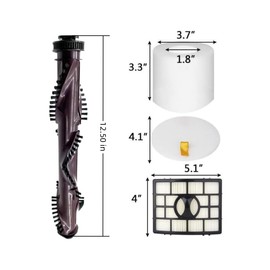 QINAN Vacuum Filter Brush Roller for Shark Rotator Powered Lift-Away TruePet NV752 NV650 NV651 NV652 NV650W NV750 NV751 NV753C NV765 Upright Vacuum Navigator Replacement Parts
