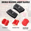 2 Pairs Silicone Assist Hot Handle Holder, Heat Resistant Potholder