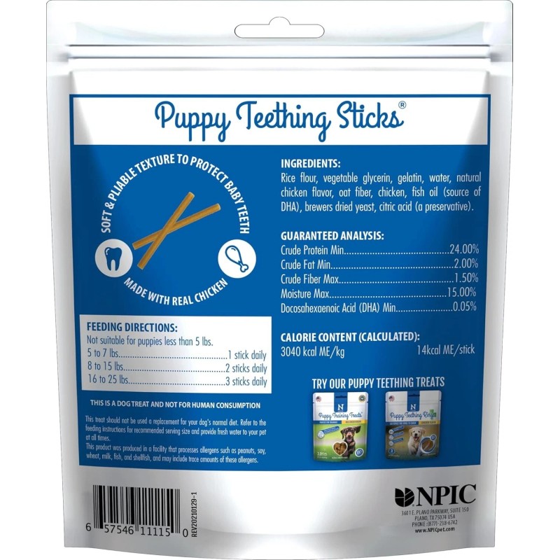 N-Bone Puppy Teething Treats,Chicken
