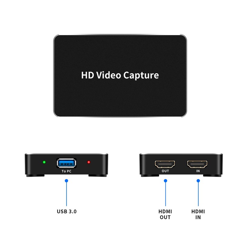 DriverGenius External USB3.0 to HDMI Video/Audio Capture Device - 1080P
