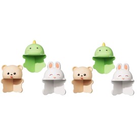 6PCS Baby Proofing Corner Protectors, Soft Rubber Edge Guards for Furniture with Adorable Animal Designs, Table Corners Protectors for Baby & Kids Safety, Child Safety Corner Protectors (3 Styles)