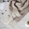 Linen & Cotton Classico Unisex 100% Merino Wool Scarf with