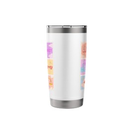 Libra Zodiac Connect Aesthetic PopArt Astrology Stainless Steel Insulated Tumbler