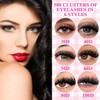 MOTIBACK Wimpern Extensions Set, 30D 40D 50D 60D 80D 100D