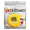 Tassimo New York Americano, XL Ground and Roast Coffee, Capsules,