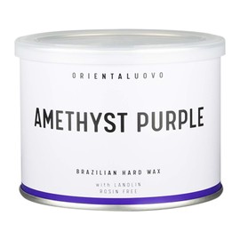 Salon Quality Japanese Hair Removal Wax Eyebrow VIO Men's Hair Removal Paper Free Oriental Warbo AMETHYST PURPLE 14.1 oz (400 g) Can