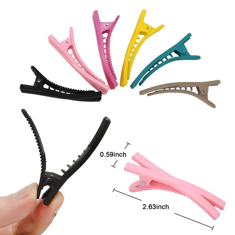 49PCS Self Grip Hair Rollers Set with Duckbill Clips &