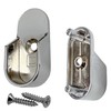48" Oval Closet Rod Kit | Chrome | Rear Pin