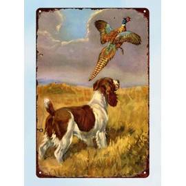 1000 Piece Jigsaw Puzzle for Adults and Families - Springer Spaniel Dog Pheasant Hunting Wooden Jigsaw Puzzle - Family Fun & Leisure Beginner Jigsaw Puzzle Toys for Adults Stress Relief