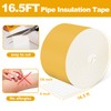 DEMEDO Pipe Insulation Tape, Pipe Wrap Insulation Foam Tape Self
