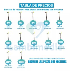 Gambimedic Martillo Buck Para Reflejos Neurologico Gambimedic Color 3pz