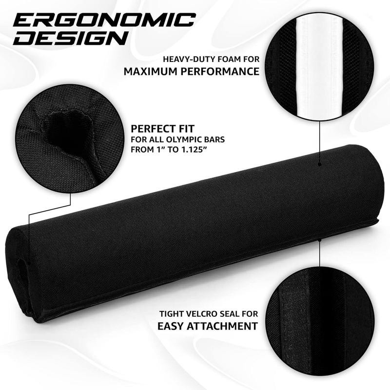 Barbell Thick Foam Nylon Pad, Neck Shoulder Protective Pad For
