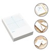 Operitacx Math Xy Papers 4pcs Grid Design Number-line Exercise Books