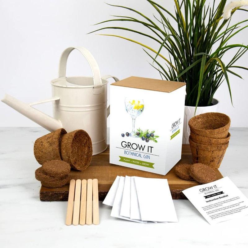 Gift Republic GR200055 Botanical Gin Grow It, Juniper Berry