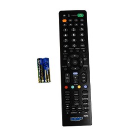 HQRP Remote Control Compatible with Sony Bravia KLV-23HR2 KLV-23M1 KLV-26HG2 KLV-32M1 KLV-32U100M LCD LED HD TV Smart 1080p 3D Ultra 4K