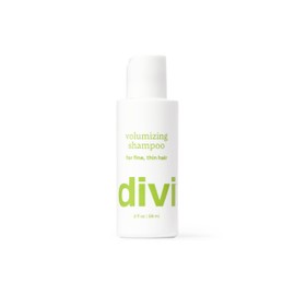 divi Volumizing Shampoo for Women and Men - Lightweight Volume Shampoo for Fine Hair - Formulated to Cleanse, Nourish and Balance the Scalp - Travel Size, 2oz