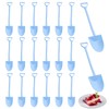 Spade Spoon, Scoop Shaped Creative Shovel, Durable Plastic Dessert Spoons,
