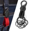Idakekiy Key Chain with 4 Key Rings and Quick Release