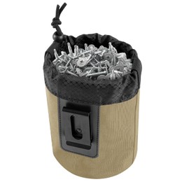 Nail/Screw Work Pouch - Modular Clip On Tool Pouch for Tool Belts,Vests, and Panels, Great for Carpenter,HVAC Tech, Plumbe and Electrician,Contractor (Military Green)