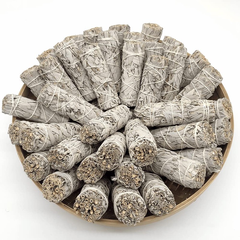 Salvia Blanca California Sage Apiana 3 Pack 10cm 25g Natural