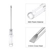 sourcing map Mini Slotted Screwdriver, 3.0mm Flat Head 115mm Length