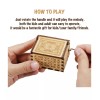 ukebobo Wooden Music Box Worlds Best Dad Music Box Gifts