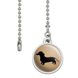 GRAPHICS & MORE Dachshund Wiener Dog Ceiling Fan and Light Pull Chain