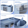 Marbrasse Desk Organiser with 3 Drawers,Multi-Functional Pen Holder,Desk Tidy and
