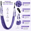 Aerial Yoga Stretch Strap for Home Fitness – Purple Nylon